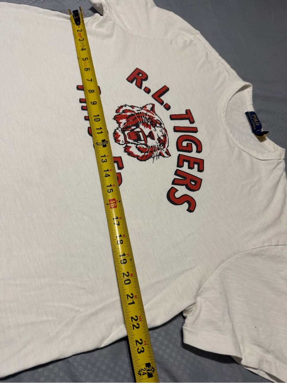 Size L - Polo Ralph Lauren RL Tigers T Shirt - Picture 3 of 8